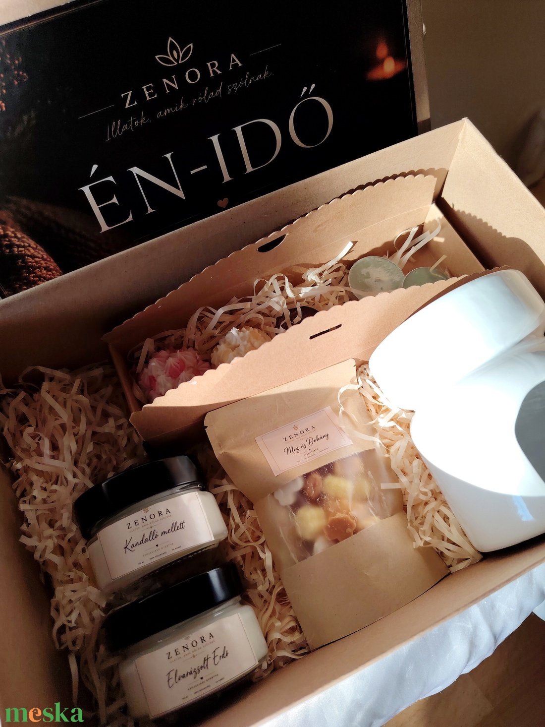 ÉN-IDŐ ajándékcsomag  - otthon & életmód - gyertya, illat, aroma - gyertya - Meska.hu