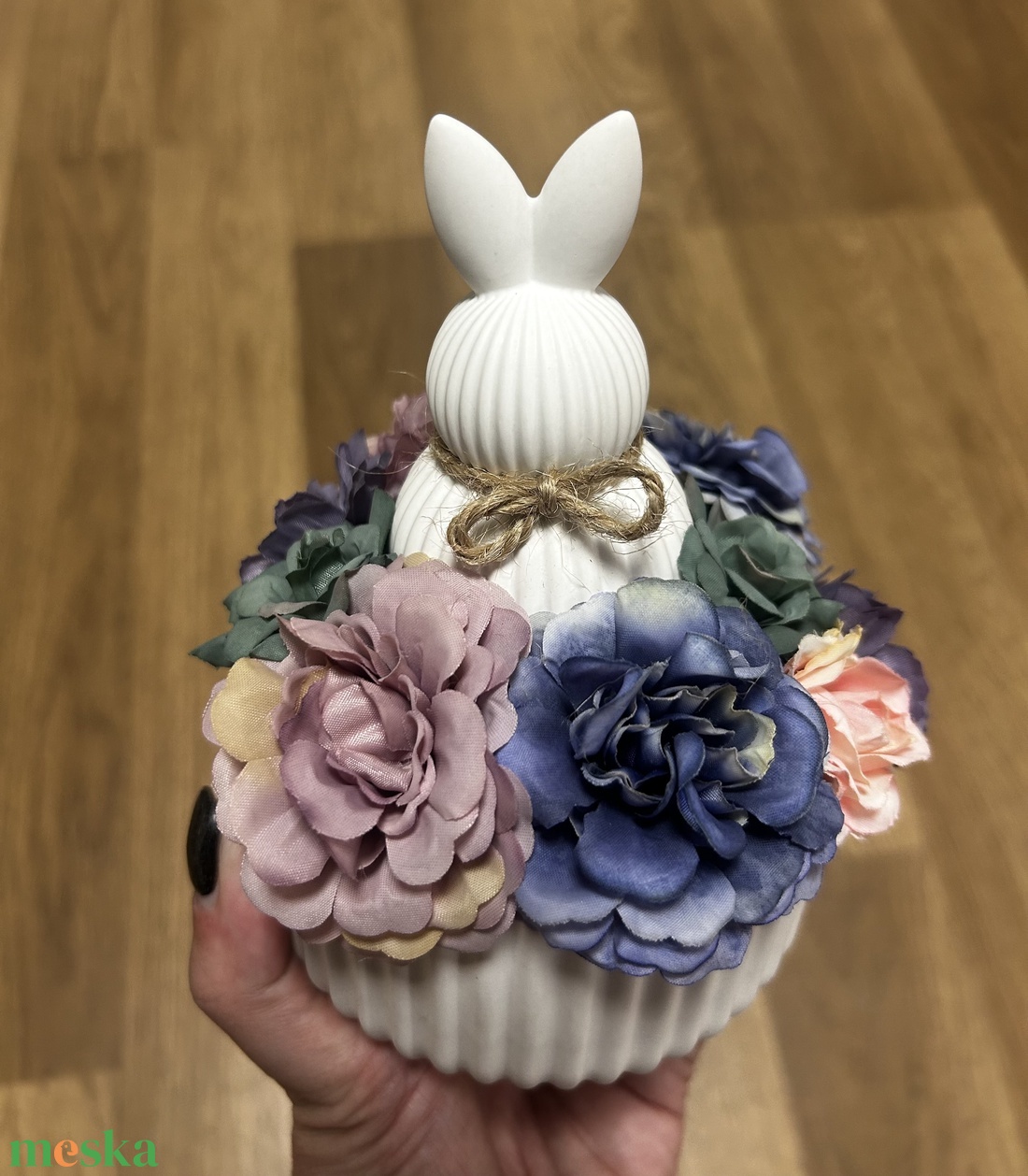 Asztali dísz - ünnepi díszek, dekorációk - húsvéti díszek és dekorációk - húsvéti virágos díszek - Meska.hu