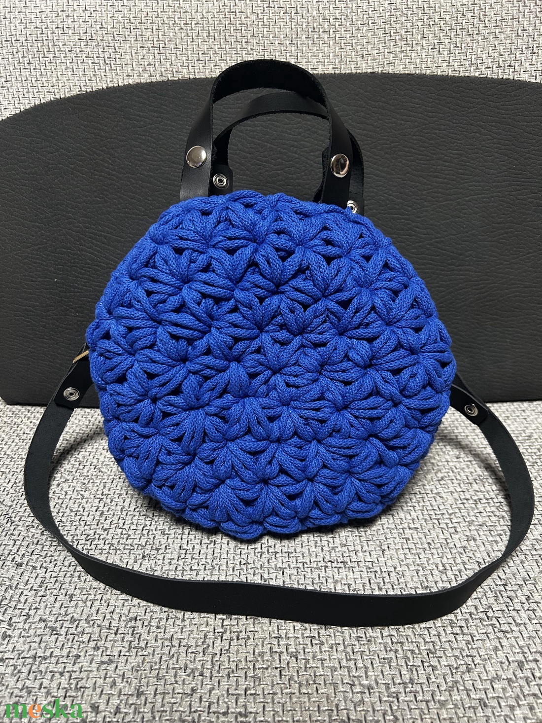 Jázmin mintás macaron táska - táska & tok - kézitáska & válltáska - kézitáska - Meska.hu