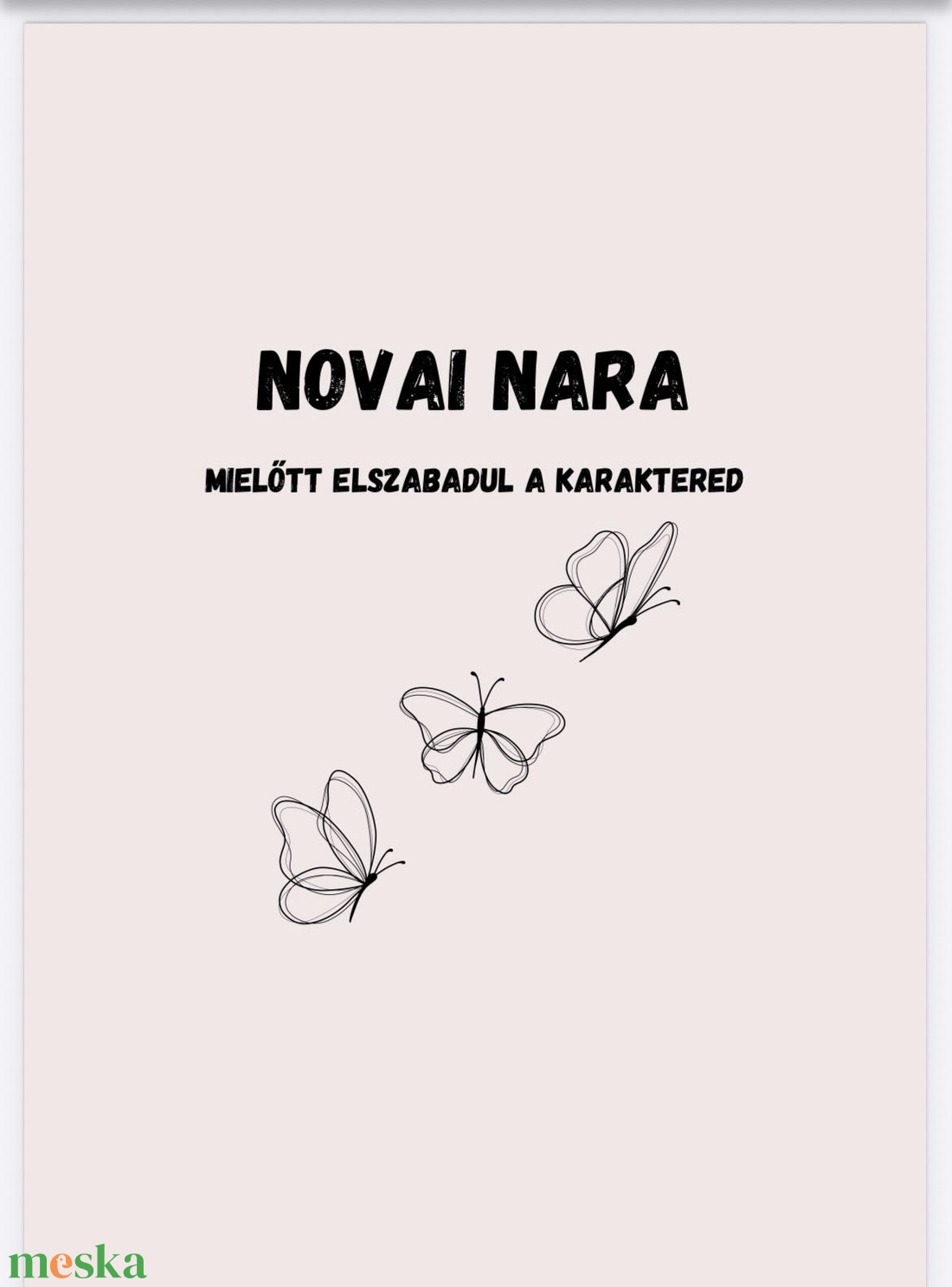 Nyomtatható karakter tervező sablon regényhez (118 oldal) - otthon & életmód - papír, írószer - naptár & tervező - Meska.hu
