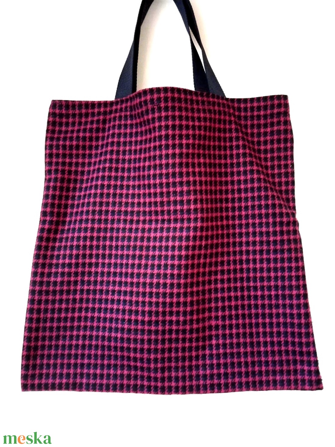 Bevásárlótáska, rövid fülü - táska & tok - bevásárlás & shopper táska - shopper, textiltáska, szatyor - Meska.hu