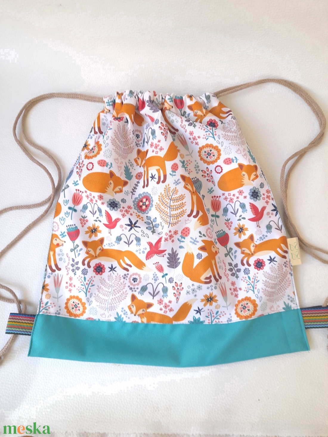 Hátizsák / tornazsák vízálló - táska & tok - hátizsák - hátizsák - Meska.hu