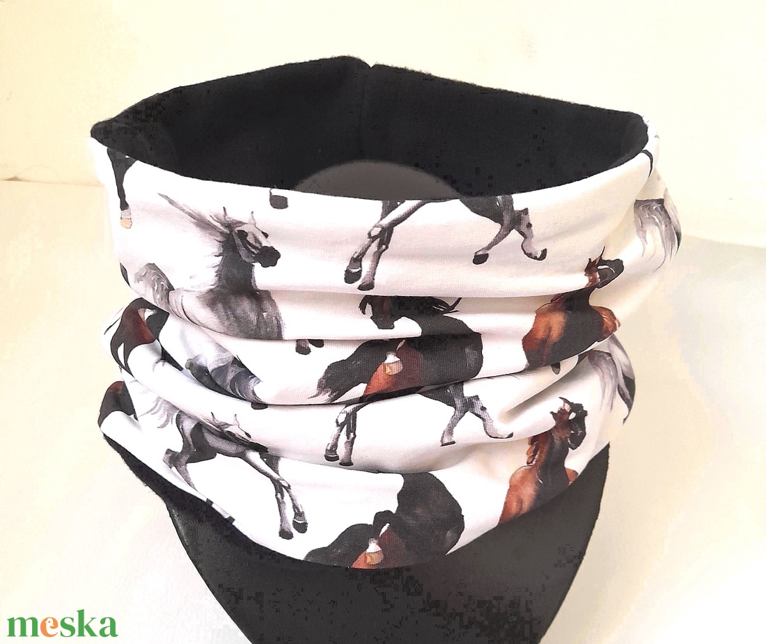Csősál, nyakmelegítő, kámzsa, körsál, garbó sál - ruha & divat - sál, sapka, kendő - sál - Meska.hu
