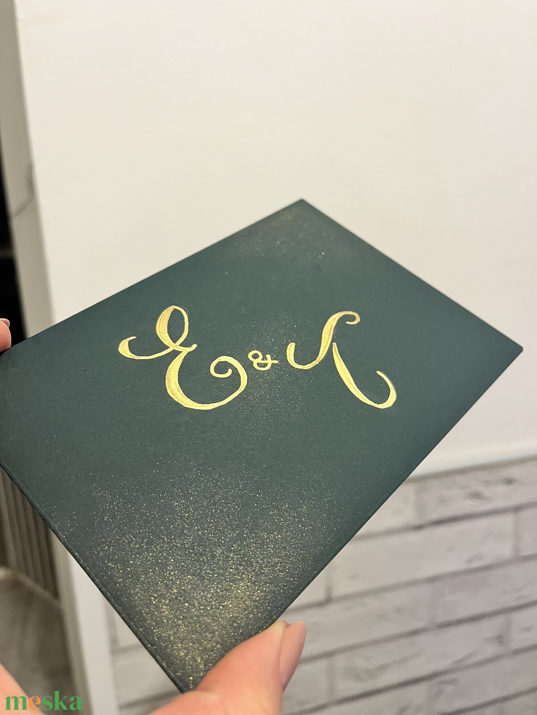 Egyedi kalligráfiával készült ajándékok és dekorációk - esküvő - emlék & ajándék - köszönőajándék - Meska.hu