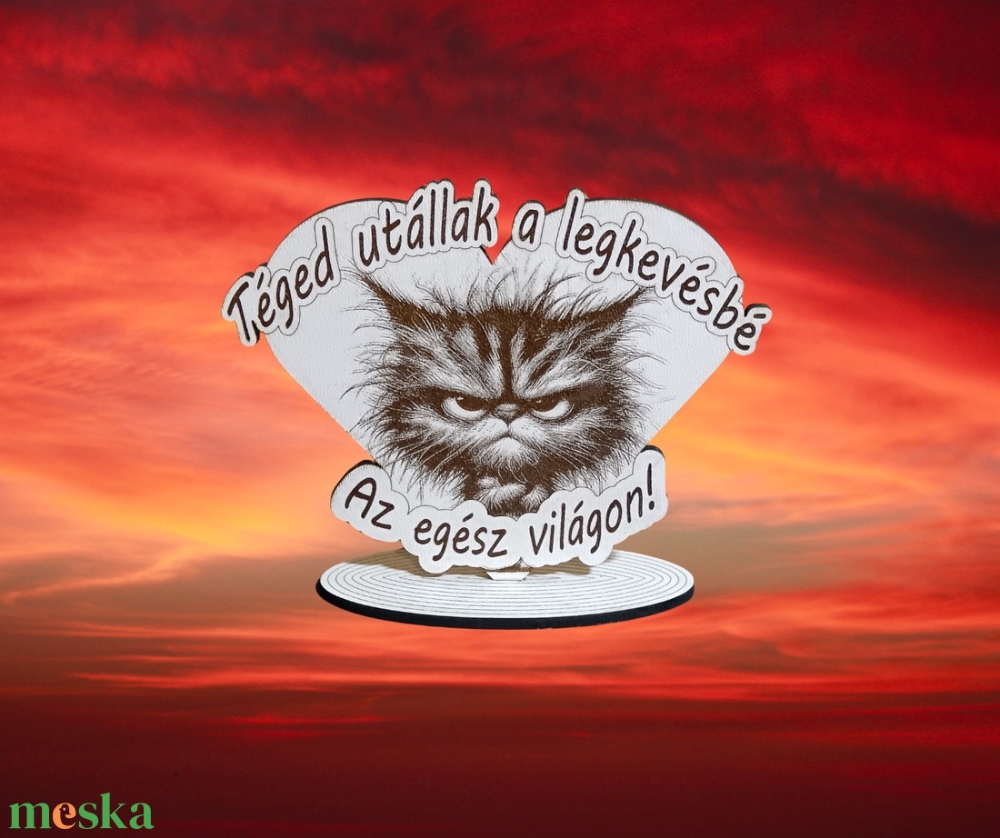 Valentin-napi Morcos macsek tábla - otthon & életmód - dekoráció - asztal és polc dekoráció - asztaldísz - Meska.hu Valentin-napi Morcos macsek tábla - otthon & életmód - dekoráció - asztal és polc dekoráció - asztaldísz - Meska.hu