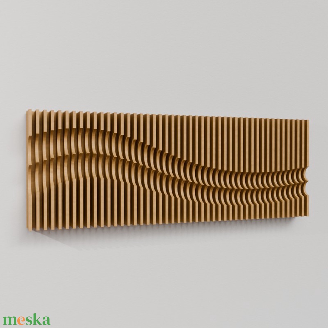 Antracit 3D Design Fal 138x50cm - otthon & életmód - dekoráció - fali és függő dekoráció - falra akasztható dekor - Meska.hu
