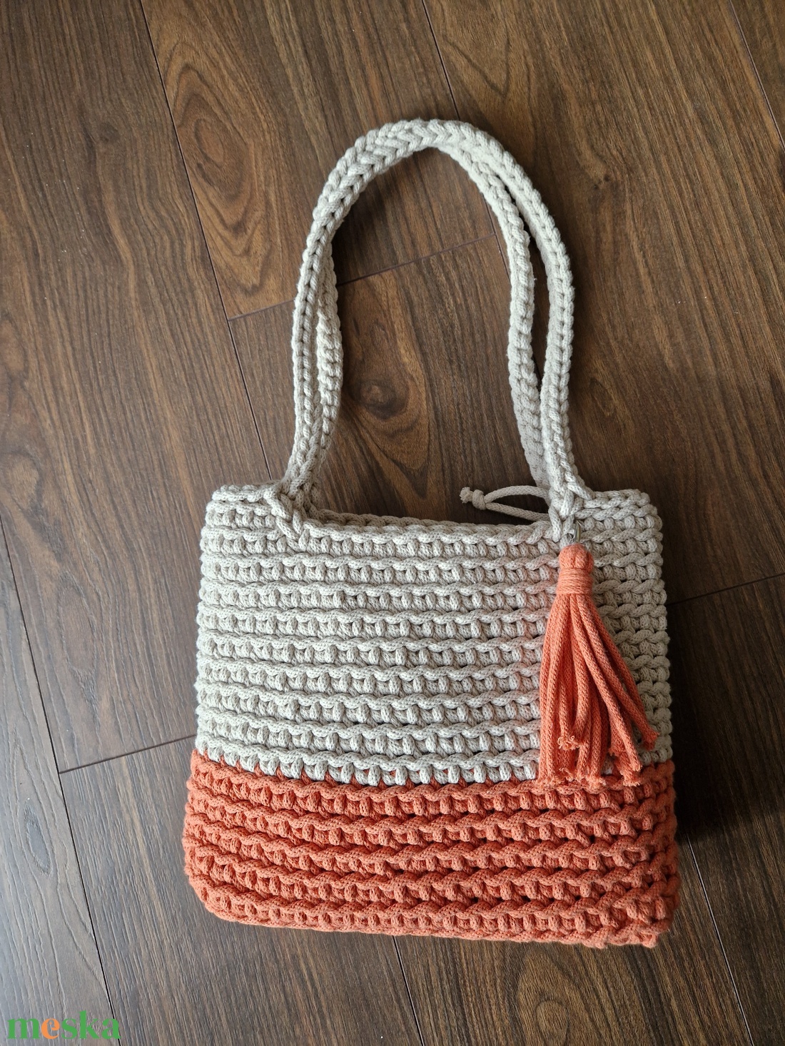 Horgolt válltáska - táska & tok - kézitáska & válltáska - válltáska - Meska.hu