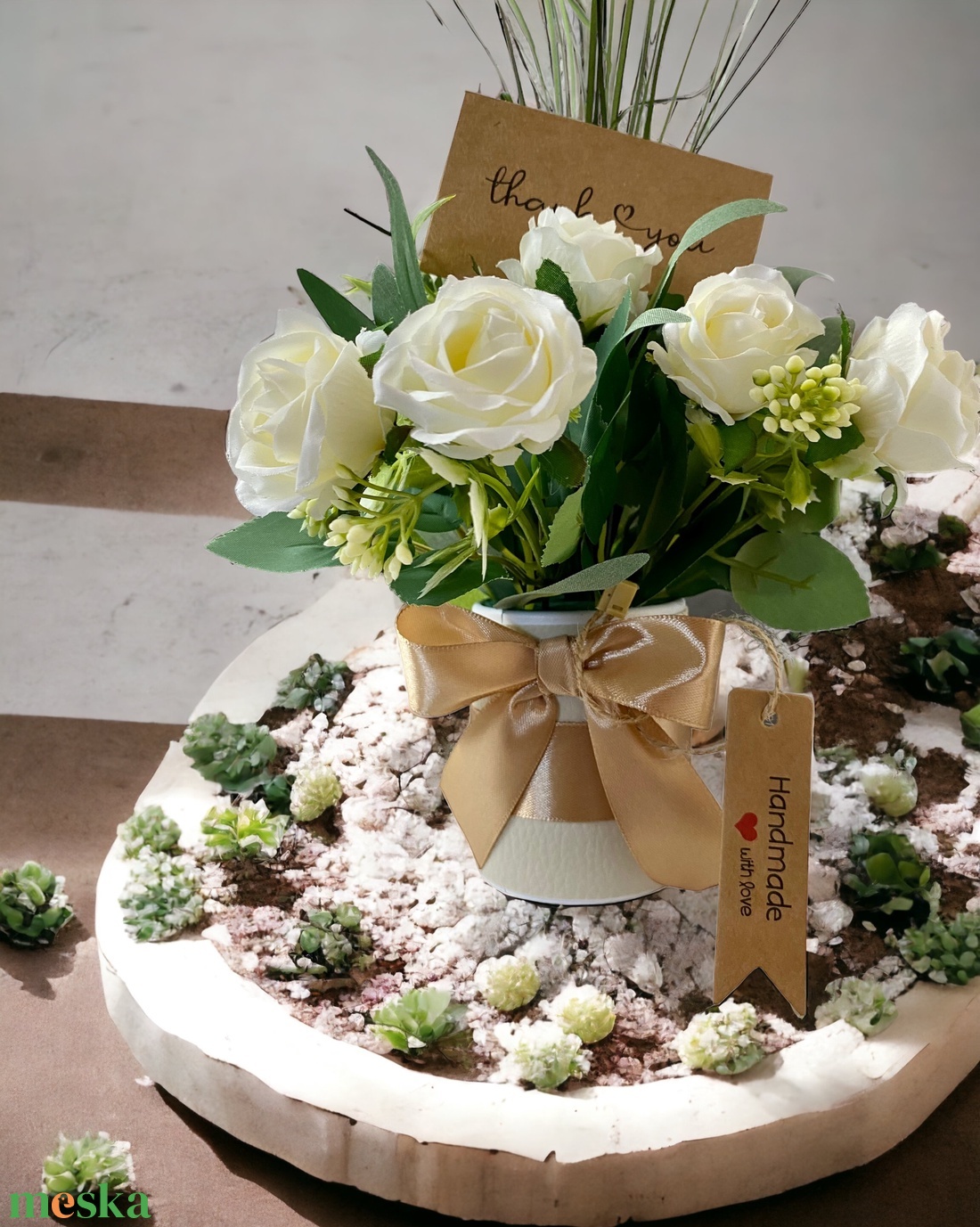 Nicole Virágcsokor dobozban - otthon & életmód - dekoráció - Meska.hu