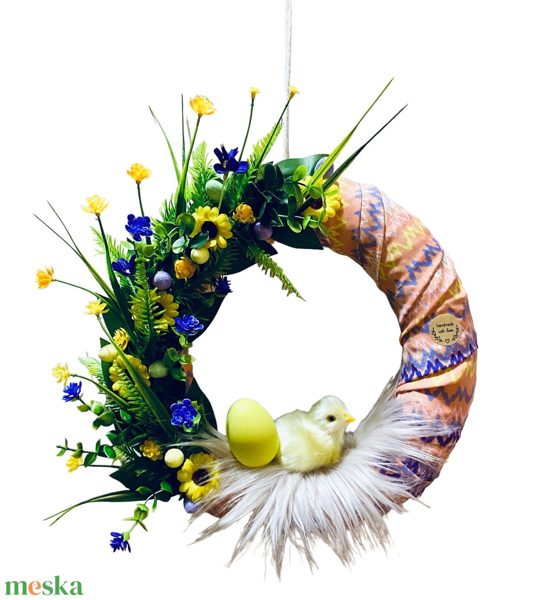 Csőrike Húsvéti Ajtódísz / Kopogtató  - otthon & életmód - dekoráció - ajtó- és ablak dekoráció - ajtódísz & kopogtató - Meska.hu