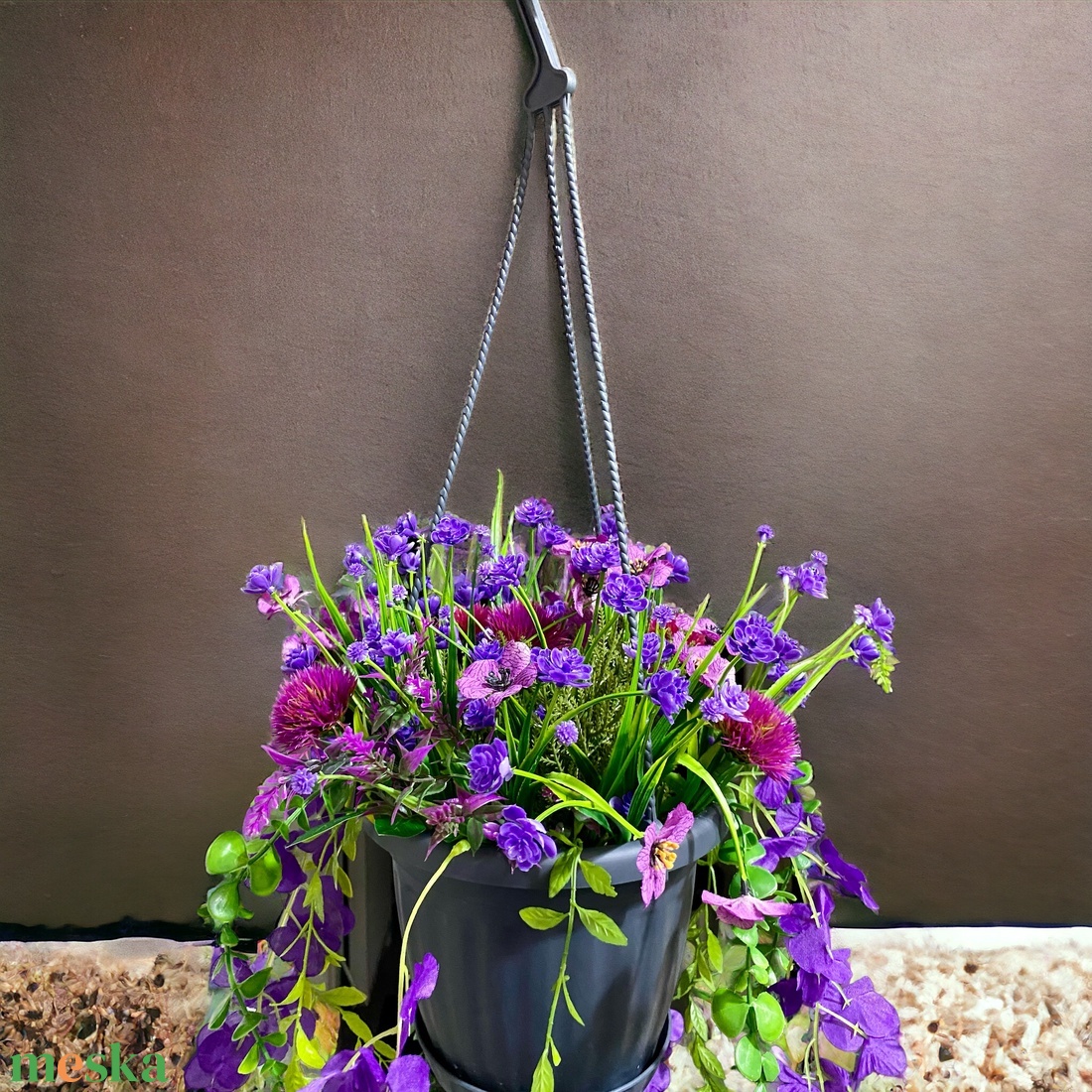 Bree álom-virágkaspó - otthon & életmód - dekoráció - fali és függő dekoráció - függődísz - Meska.hu