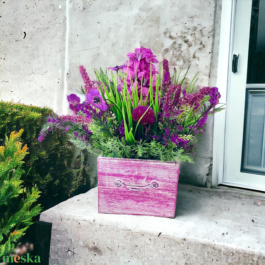 Mary Napfényes Virág-kaspó - otthon & életmód - dekoráció - Meska.hu