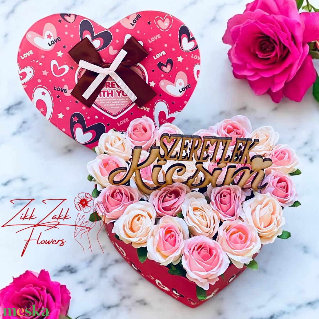 Szívből Jövő Ajándék - otthon & életmód - dekoráció - virágdísz és tartó - virágbox, virágdoboz - Meska.hu