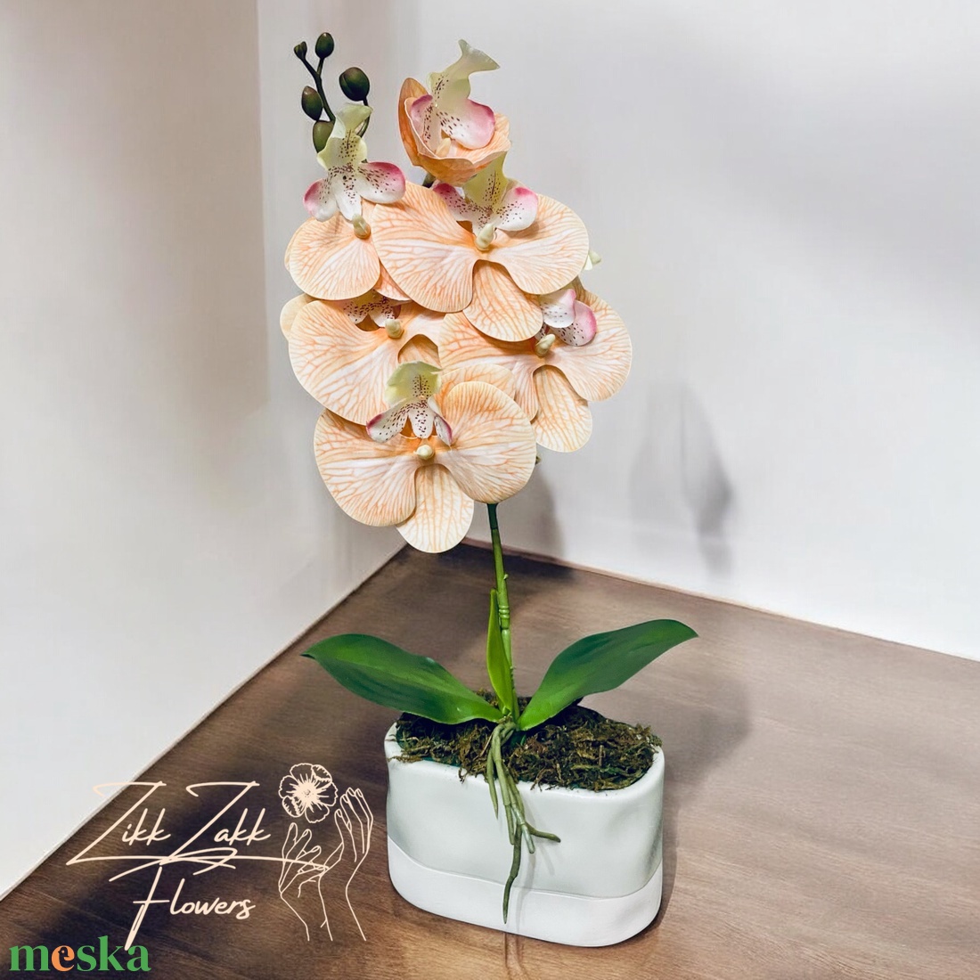 Orchidea Elegancia - Kifinomult Szépség - otthon & életmód - dekoráció - virágdísz és tartó - cserép & kaspó - Meska.hu Orchidea Elegancia - Kifinomult Szépség - otthon & életmód - dekoráció - virágdísz és tartó - cserép & kaspó - Meska.hu