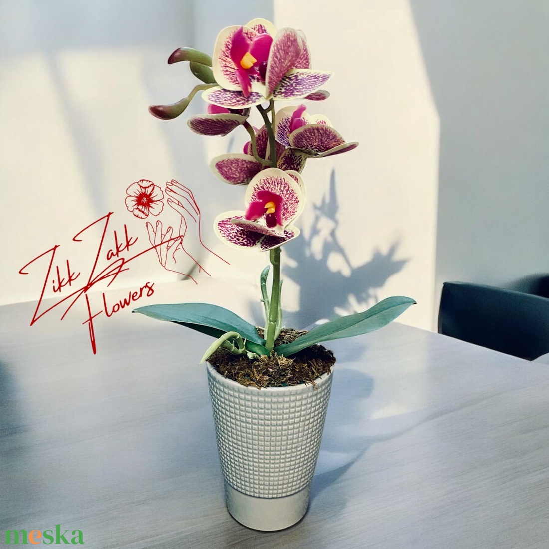 Mintás Orchidea - Stílusos Különlegesség - otthon & életmód - dekoráció - virágdísz és tartó - virágbox, virágdoboz - Meska.hu Mintás Orchidea - Stílusos Különlegesség - otthon & életmód - dekoráció - virágdísz és tartó - virágbox, virágdoboz - Meska.hu