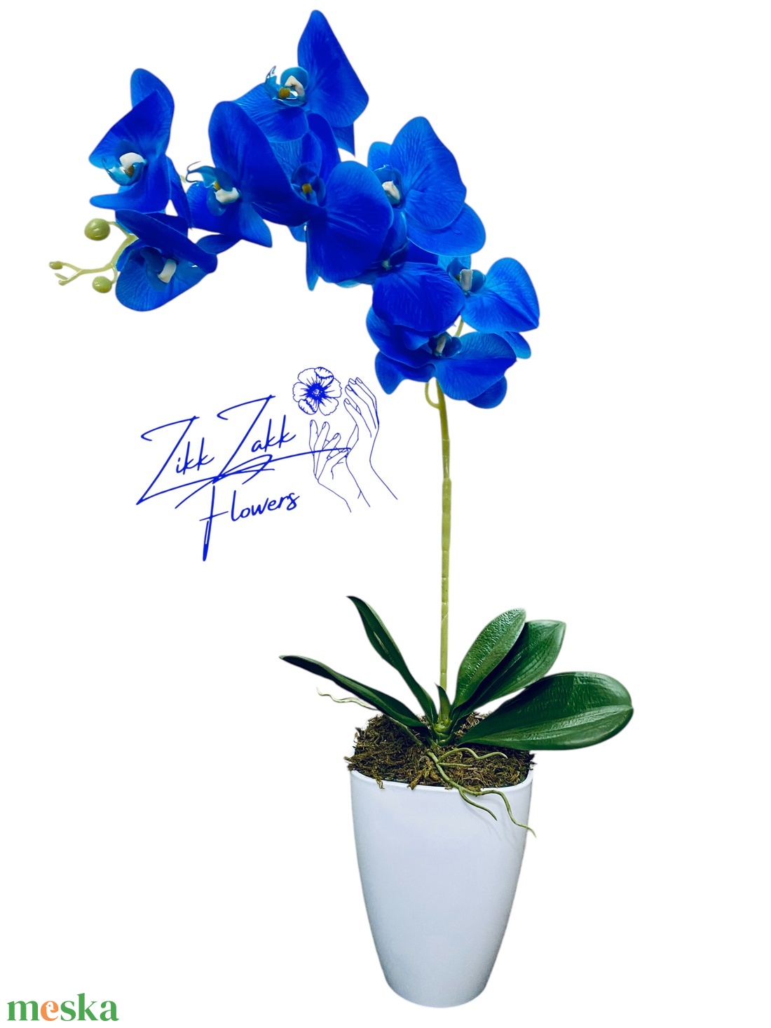 Kék Orchidea - otthon & életmód - dekoráció - virágdísz és tartó - csokor & virágdísz - Meska.hu Kék Orchidea - otthon & életmód - dekoráció - virágdísz és tartó - csokor & virágdísz - Meska.hu