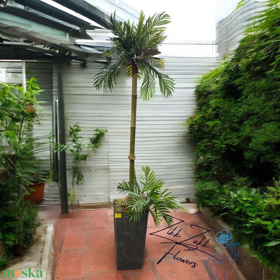 Zikk Zakk Prémium Örök Pálma 170 cm - otthon & életmód - dekoráció - virágdísz és tartó - csokor & virágdísz - Meska.hu Zikk Zakk Prémium Örök Pálma 170 cm - otthon & életmód - dekoráció - virágdísz és tartó - csokor & virágdísz - Meska.hu