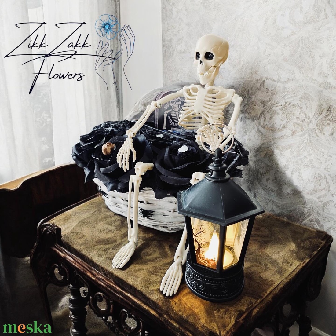 Lámpás a Sötétben - otthon & életmód - dekoráció - halloween - halloweeni asztaldísz - Meska.hu
