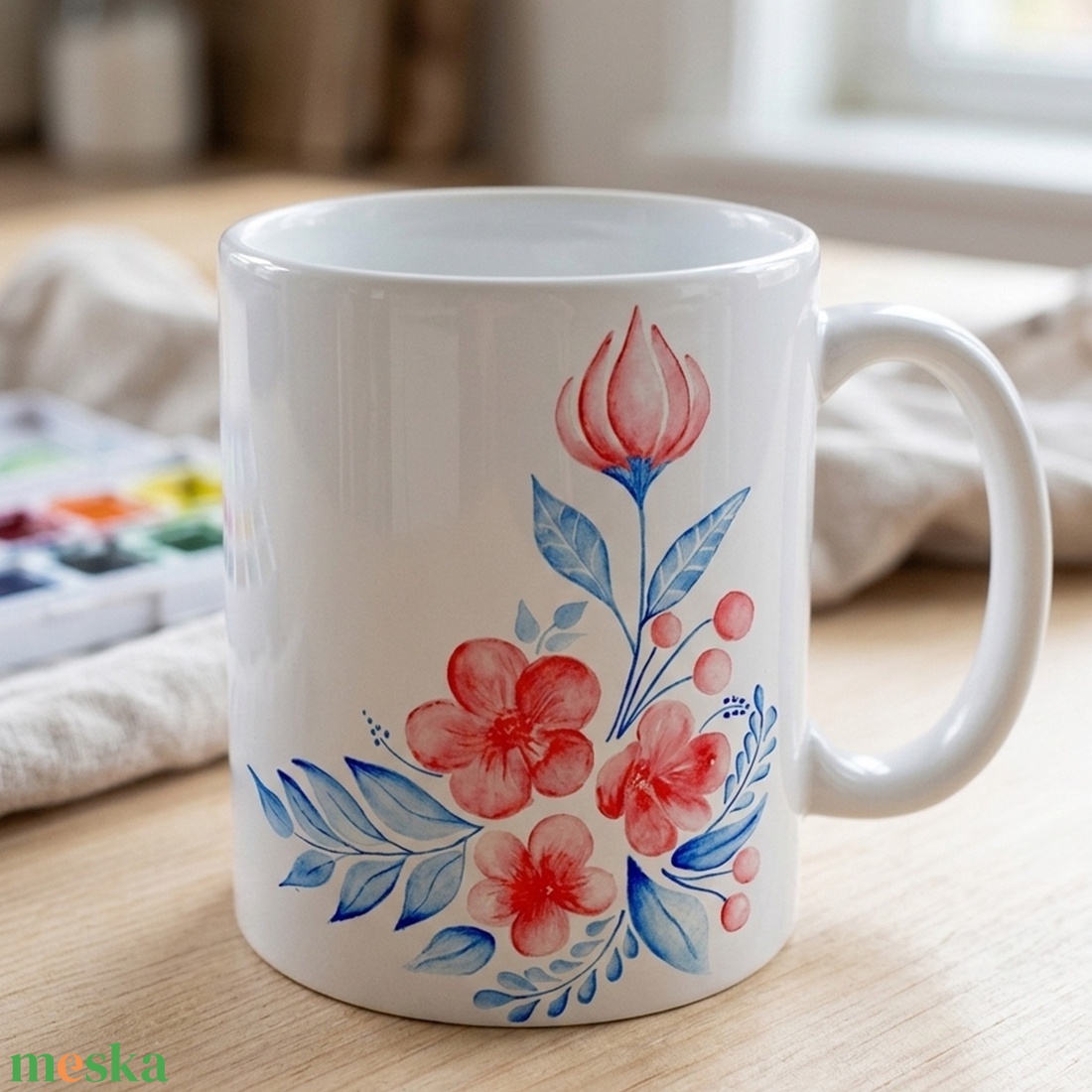 Virág illusztráció, digitális letöltés - művészet - grafika & illusztráció - művészi nyomat - Meska.hu