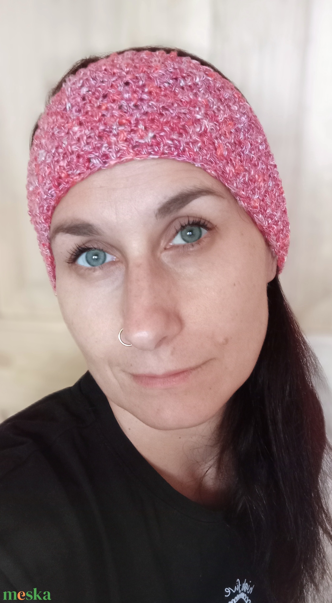 Alkony Kötött fejmelegítő - ruha & divat - sál, sapka, kendő - fejpánt - Meska.hu