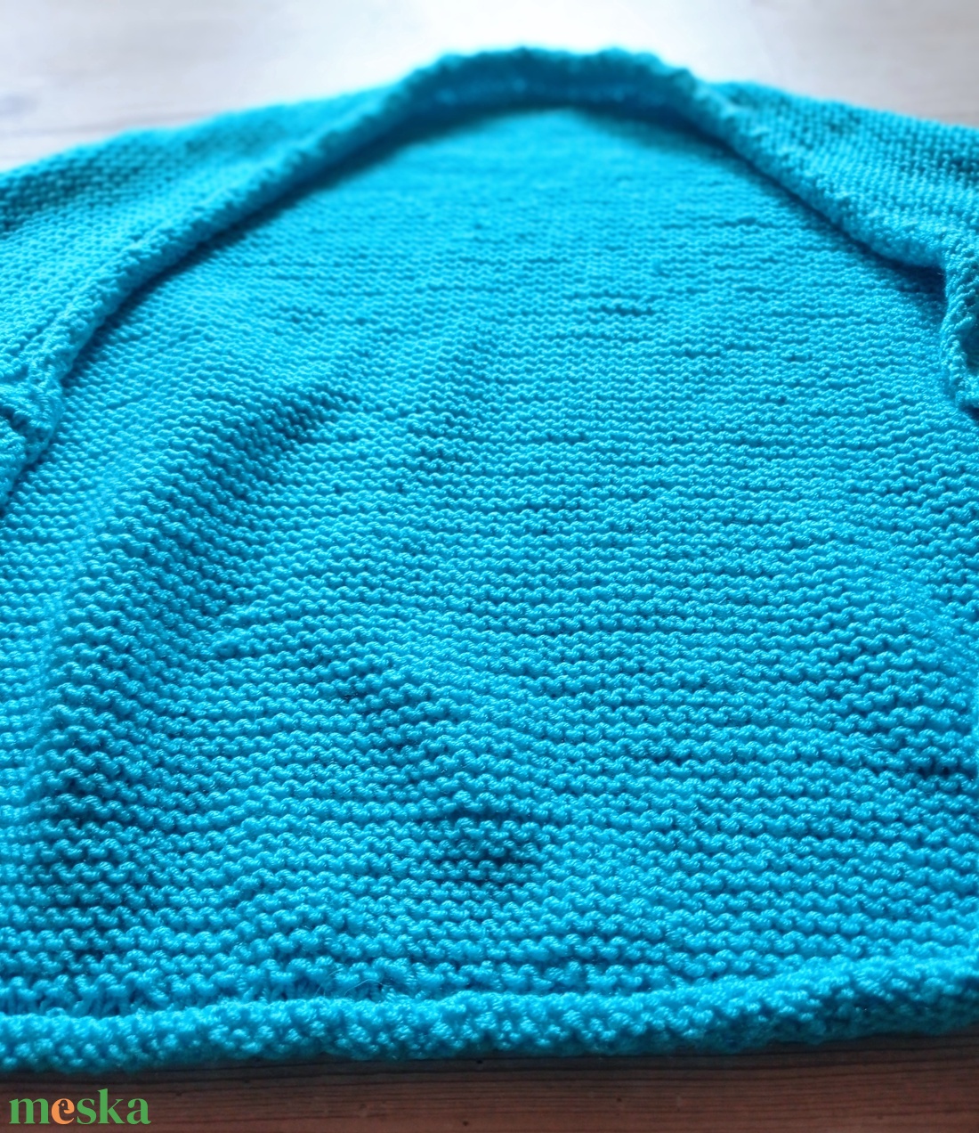 Türkiz veddfelke - ruha & divat - női ruha - bolero - Meska.hu