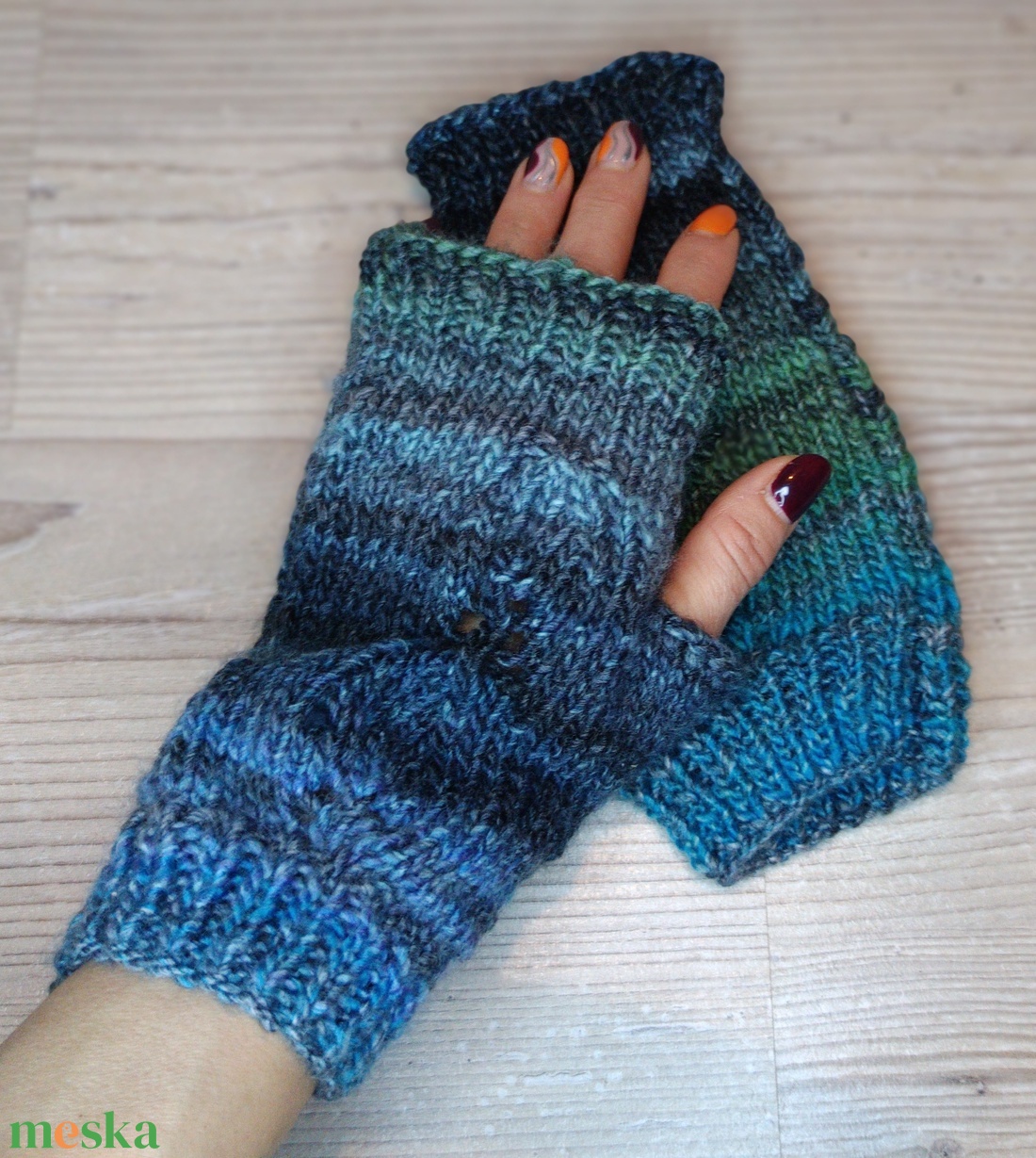 Tenger kézmelegítő - ruha & divat - sál, sapka, kendő - kesztyű - Meska.hu