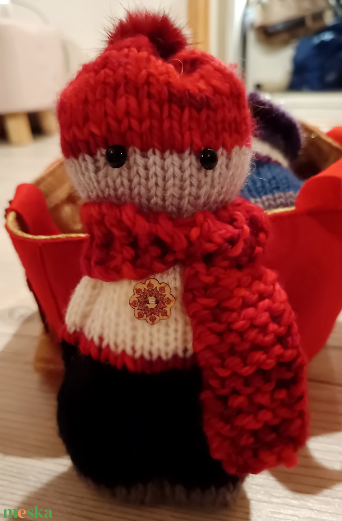 Kötött laza srác 1 - játék & sport - baba & babaház - baba - Meska.hu