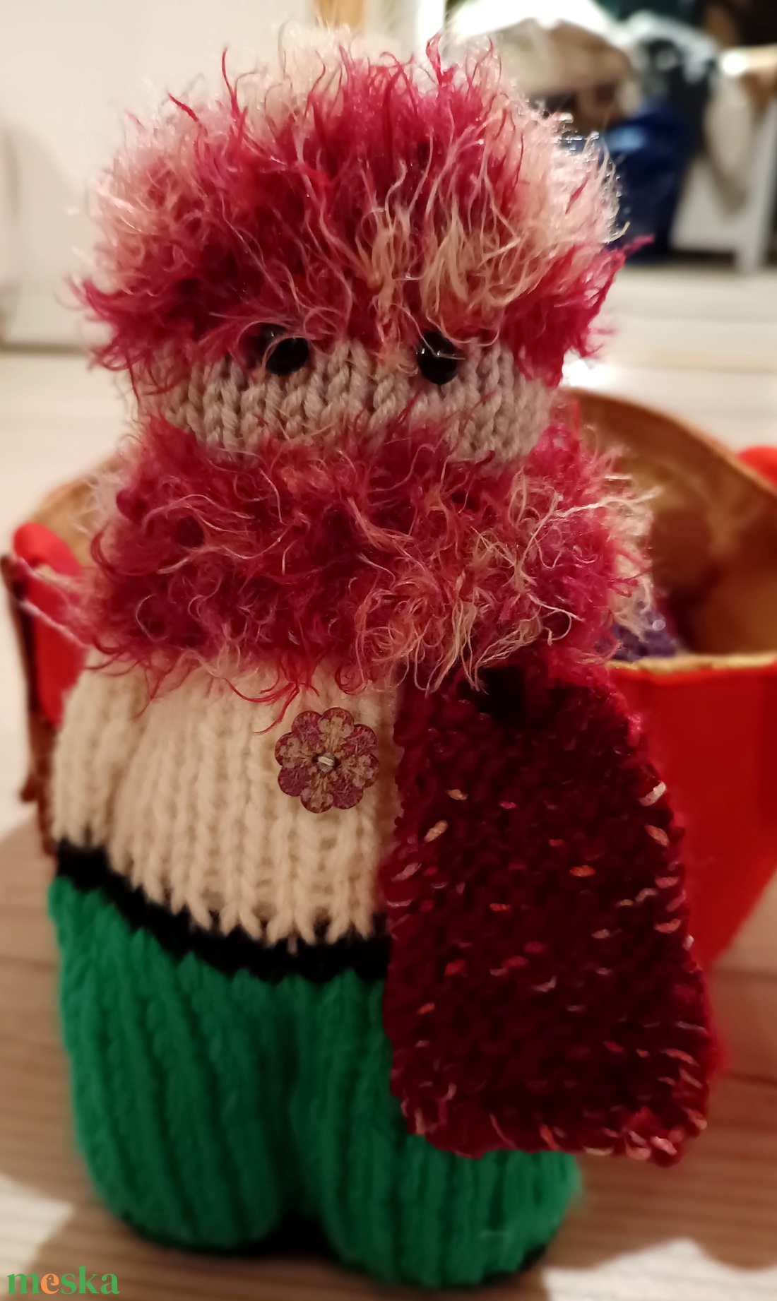 Kötött laza srác 4 - játék & sport - baba & babaház - baba - Meska.hu