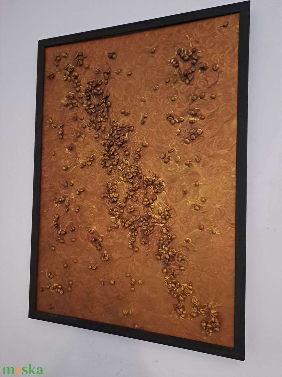 Coffee - Modern Absztrakt Festmény - művészet - festmény - festmény vegyes technika - Meska.hu Coffee - Modern Absztrakt Festmény - művészet - festmény - festmény vegyes technika - Meska.hu