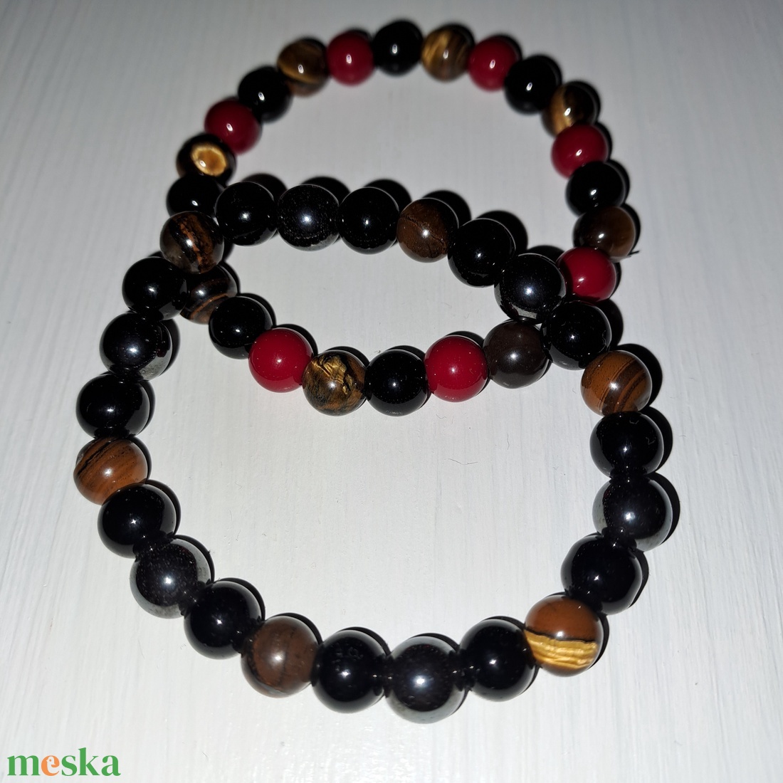 Ásvány Karkötő szett - ékszer - karkötő - ásványkarkötő - Meska.hu