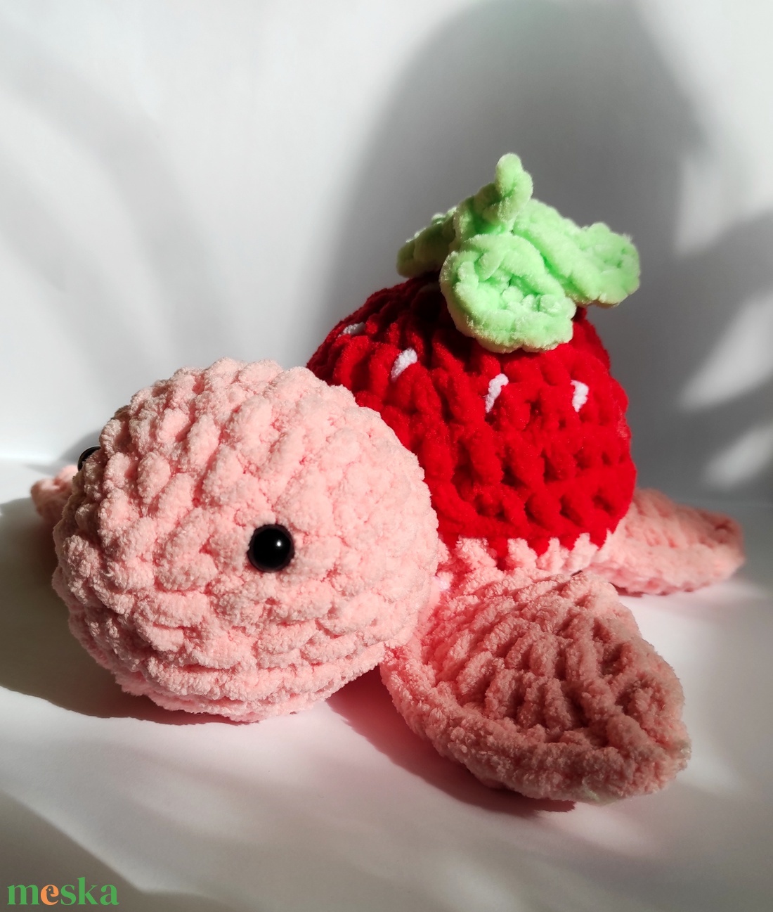 Horgolt eper teknős amigurumi - játék & sport - plüssállat & játékfigura - más figura - Meska.hu Horgolt eper teknős amigurumi - játék & sport - plüssállat & játékfigura - más figura - Meska.hu