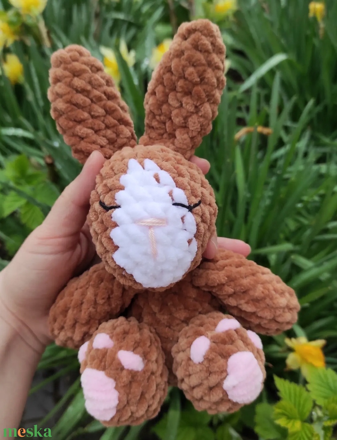 Horgolt plüss nyuszi amigurumi - játék & sport - plüssállat & játékfigura - nyuszi - Meska.hu Horgolt plüss nyuszi amigurumi - játék & sport - plüssállat & játékfigura - nyuszi - Meska.hu