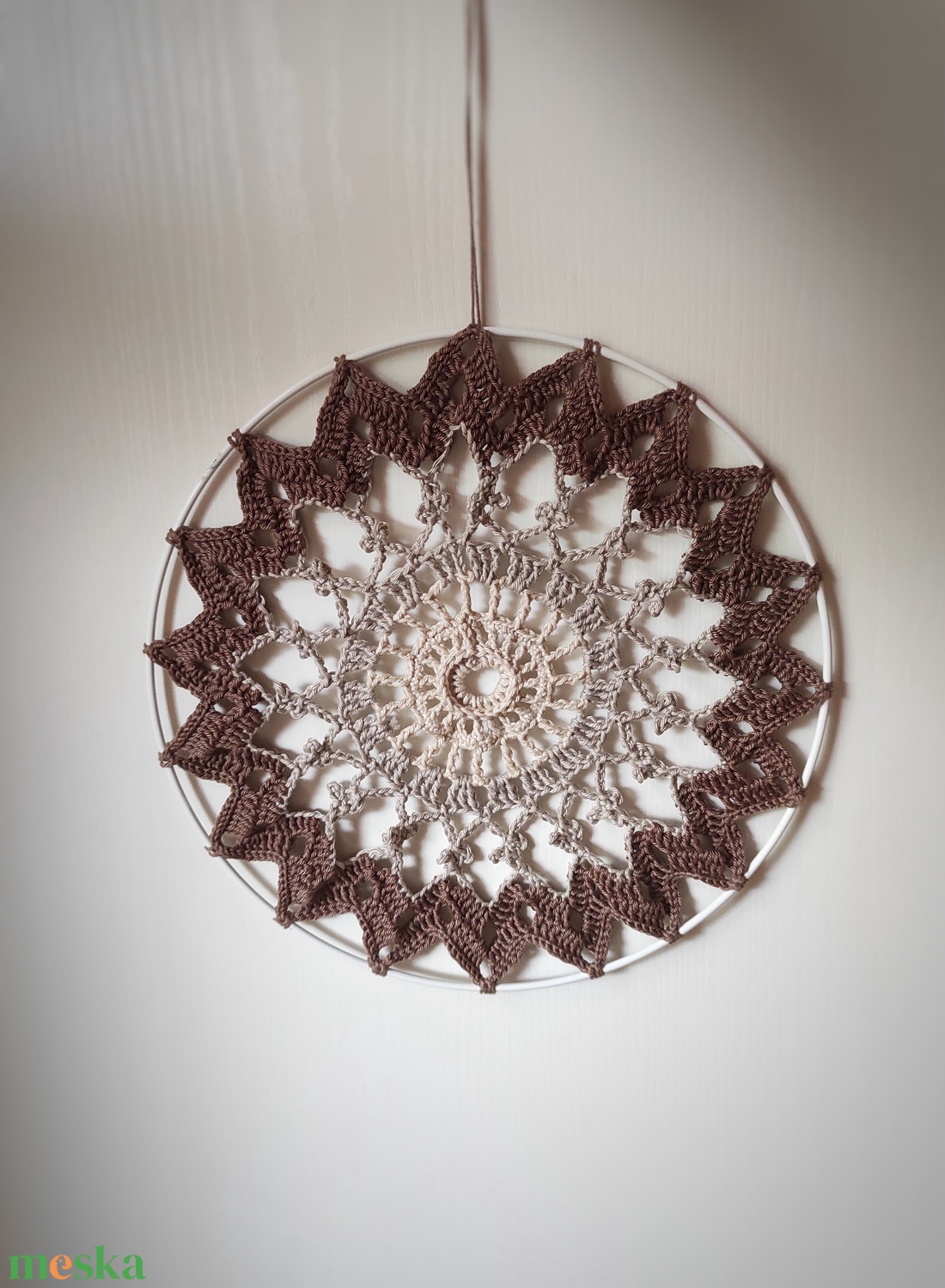 Horgolt mandala falidísz - otthon & életmód - dekoráció - fali és függő dekoráció - függődísz - Meska.hu Horgolt mandala falidísz - otthon & életmód - dekoráció - fali és függő dekoráció - függődísz - Meska.hu