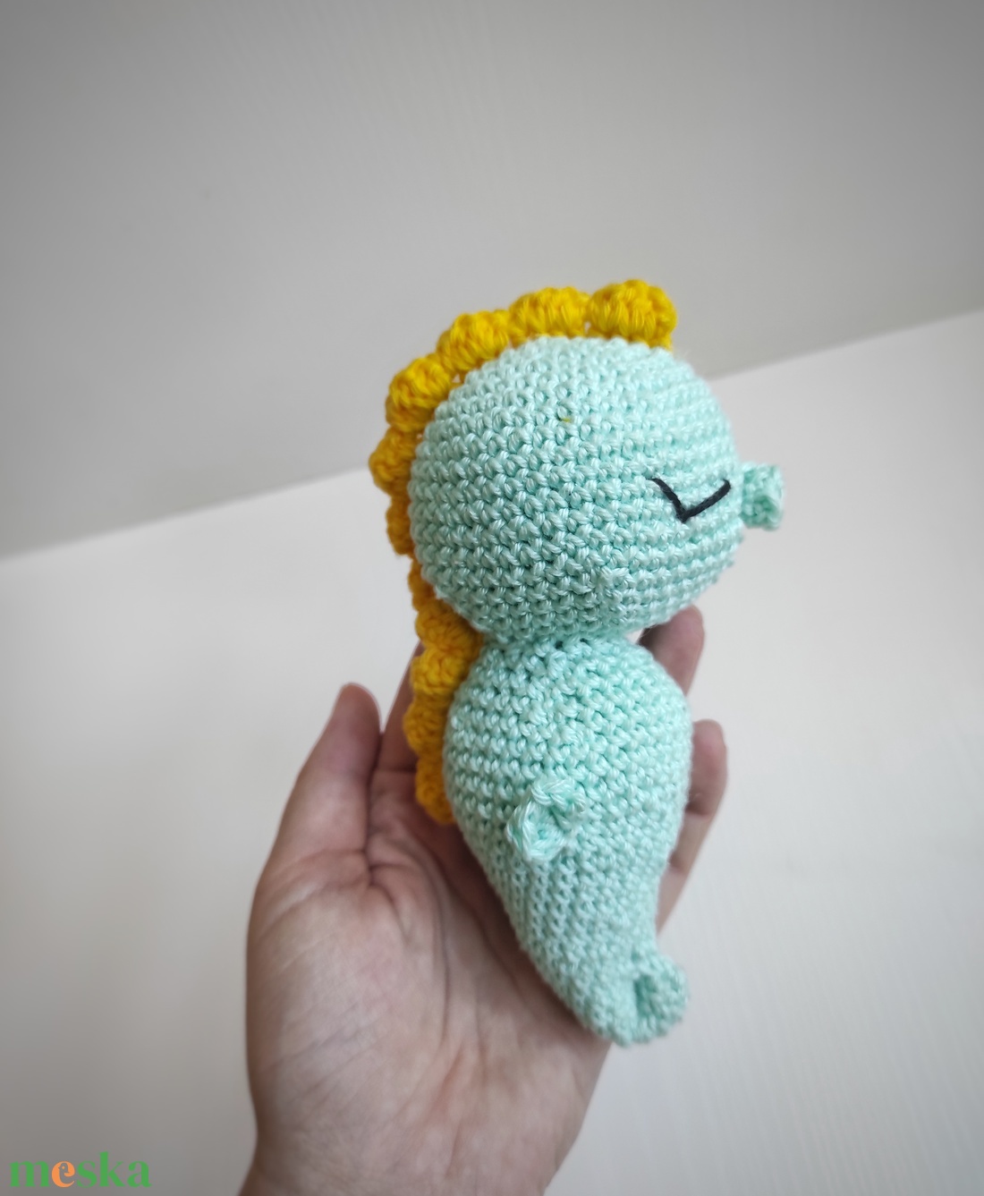 Horgolt csikóhal  - játék & sport - plüssállat & játékfigura - más figura - Meska.hu