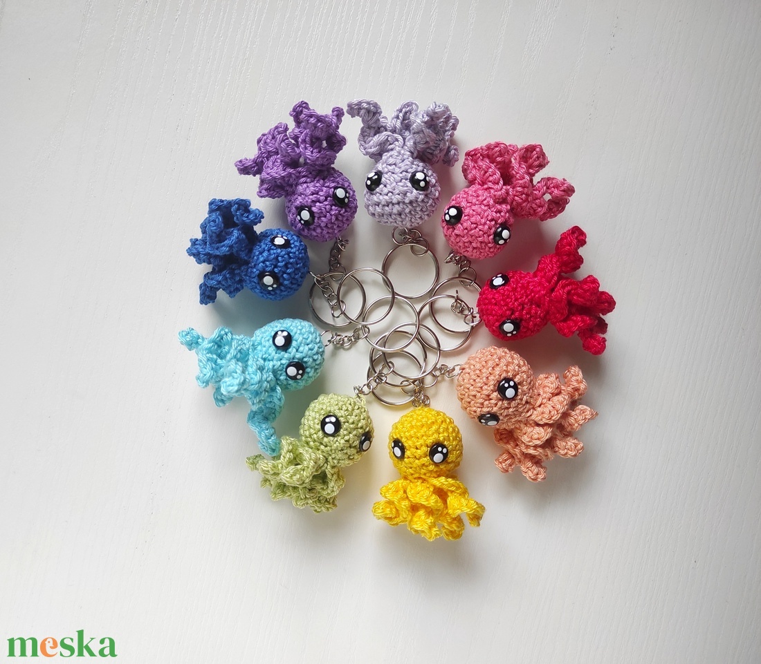 Horgolt polip kulcstartó - táska & tok - kulcstartó & táskadísz - kulcstartó - Meska.hu Horgolt polip kulcstartó - táska & tok - kulcstartó & táskadísz - kulcstartó - Meska.hu