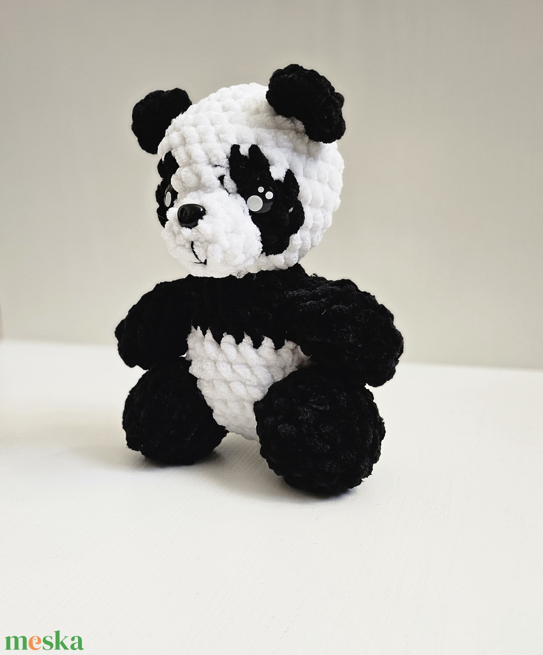 Horgolt plüss panda - játék & sport - plüssállat & játékfigura - más figura - Meska.hu Horgolt plüss panda - játék & sport - plüssállat & játékfigura - más figura - Meska.hu