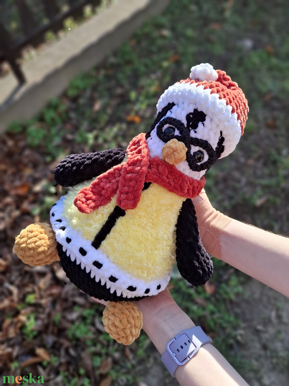 Horgolt Hugsy plüss - játék & sport - plüssállat & játékfigura - más figura - Meska.hu Horgolt Hugsy plüss - játék & sport - plüssállat & játékfigura - más figura - Meska.hu