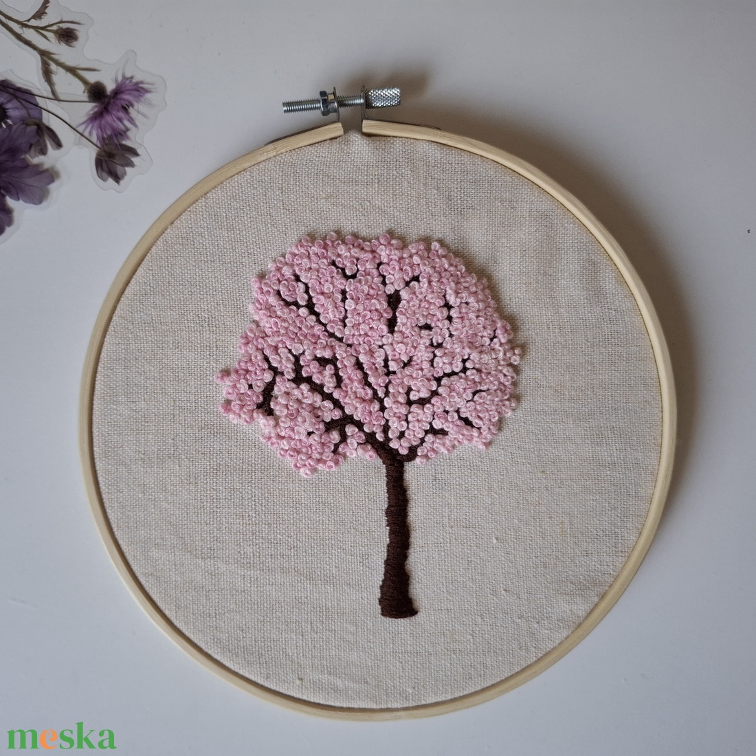 Hímzett kép - Puha természet - művészet - textilkép - egyéb - Meska.hu