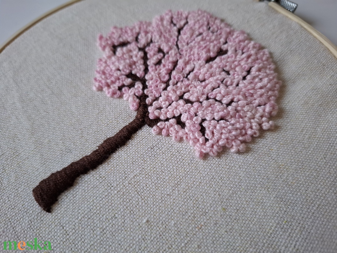 Hímzett kép - Puha természet - művészet - textilkép - egyéb - Meska.hu