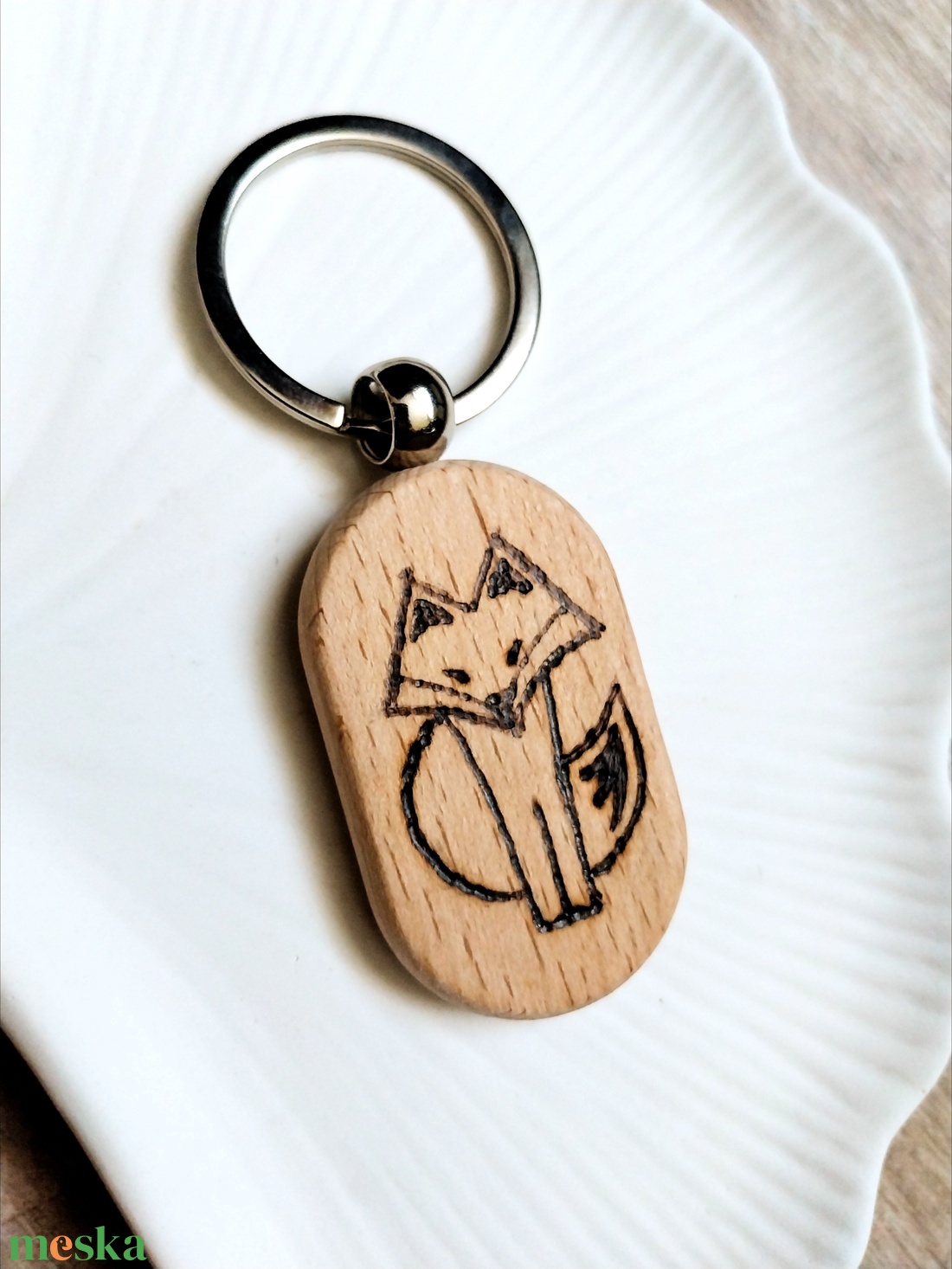 Róka - táska & tok - kulcstartó & táskadísz - kulcstartó - Meska.hu