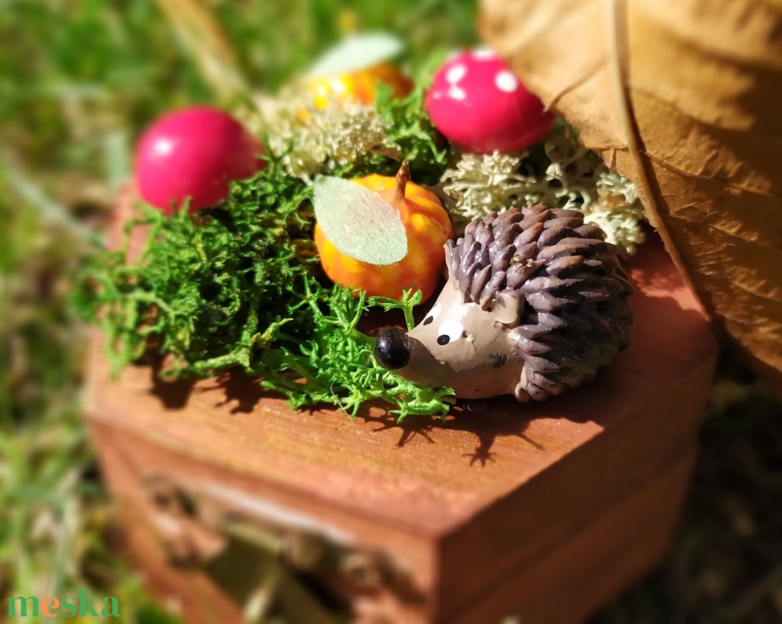 Őszi dobozka - otthon & életmód - dekoráció - asztal és polc dekoráció - díszdoboz - Meska.hu