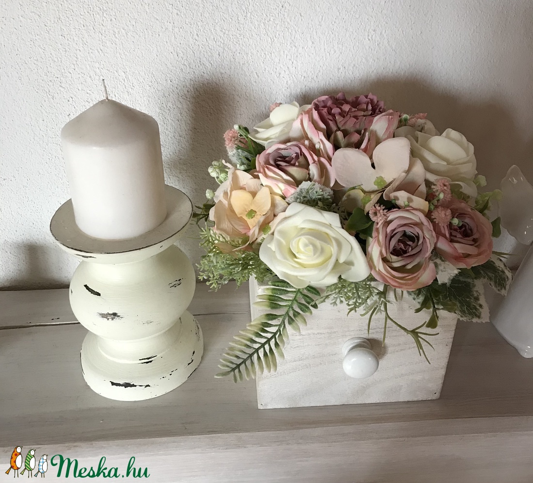 Vintage asztaldísz, kisfiók  - otthon & életmód - dekoráció - Meska.hu