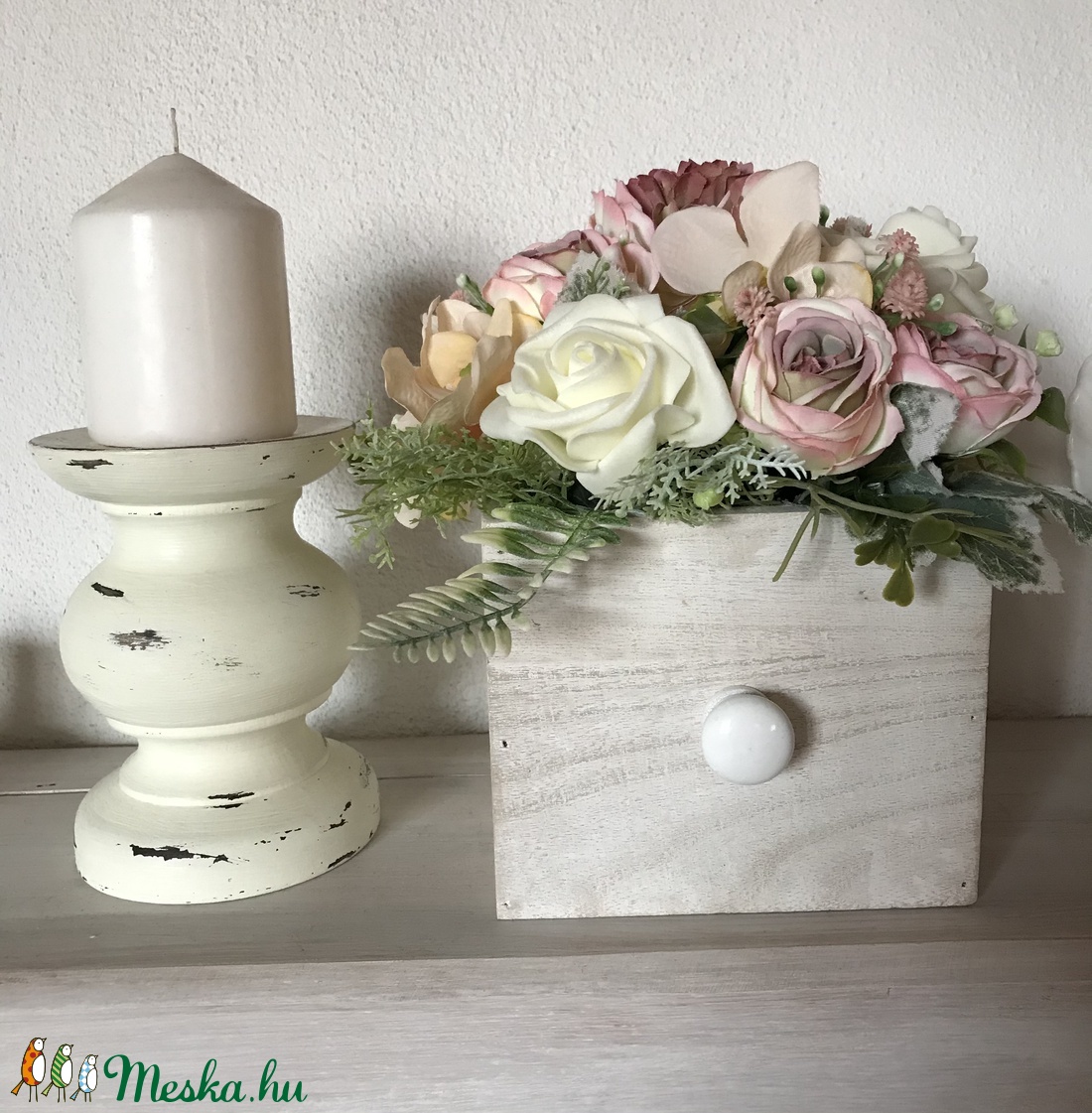 Vintage asztaldísz, kisfiók  - otthon & életmód - dekoráció - Meska.hu