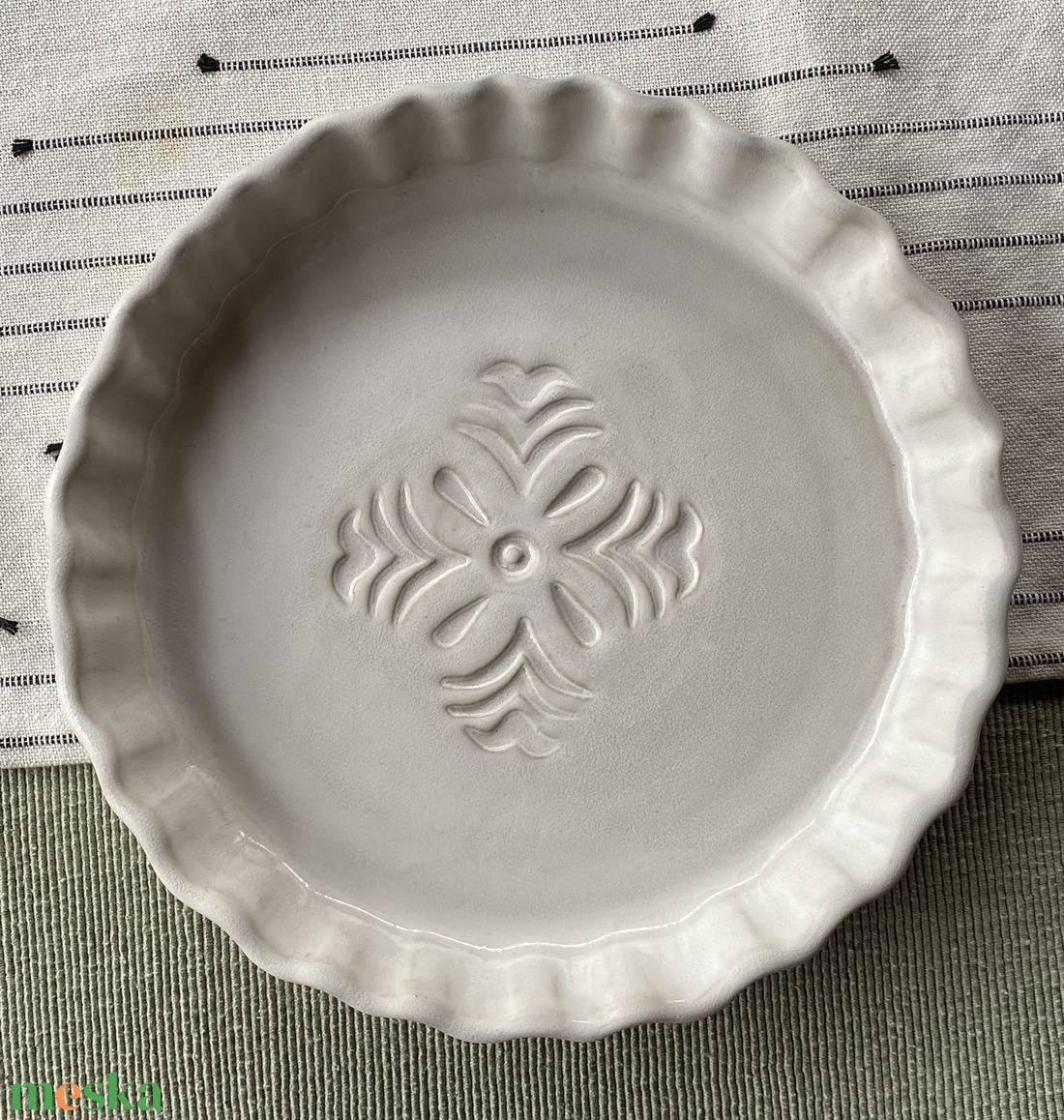 Sütőtál, pitesütő - otthon & életmód - konyhafelszerelés, tálalás - tálalás - tányér & étkészlet - Meska.hu