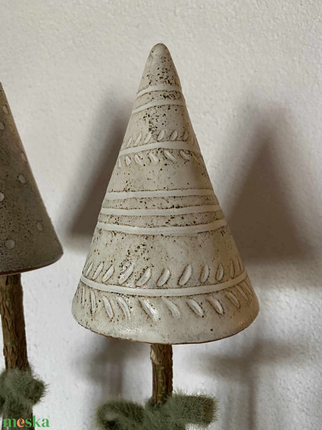 Kerámia fenyőfa - otthon & életmód - dekoráció - asztal és polc dekoráció - dekorációs tál, tartó - Meska.hu