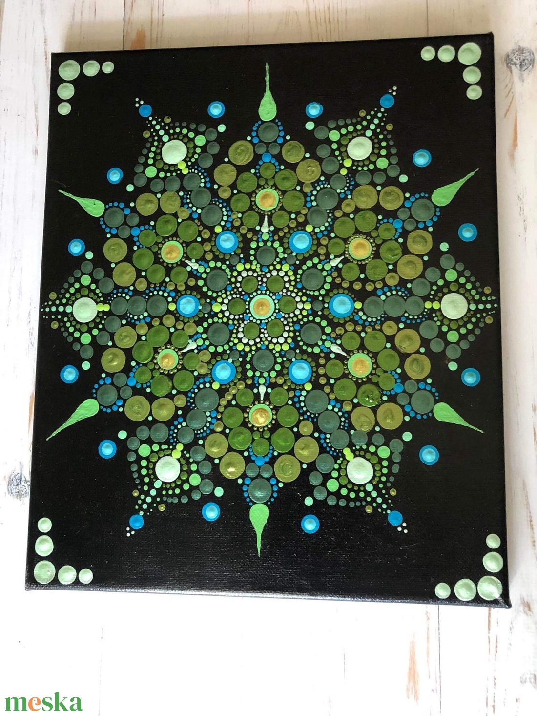 Remény - művészet - festmény - akril - Meska.hu