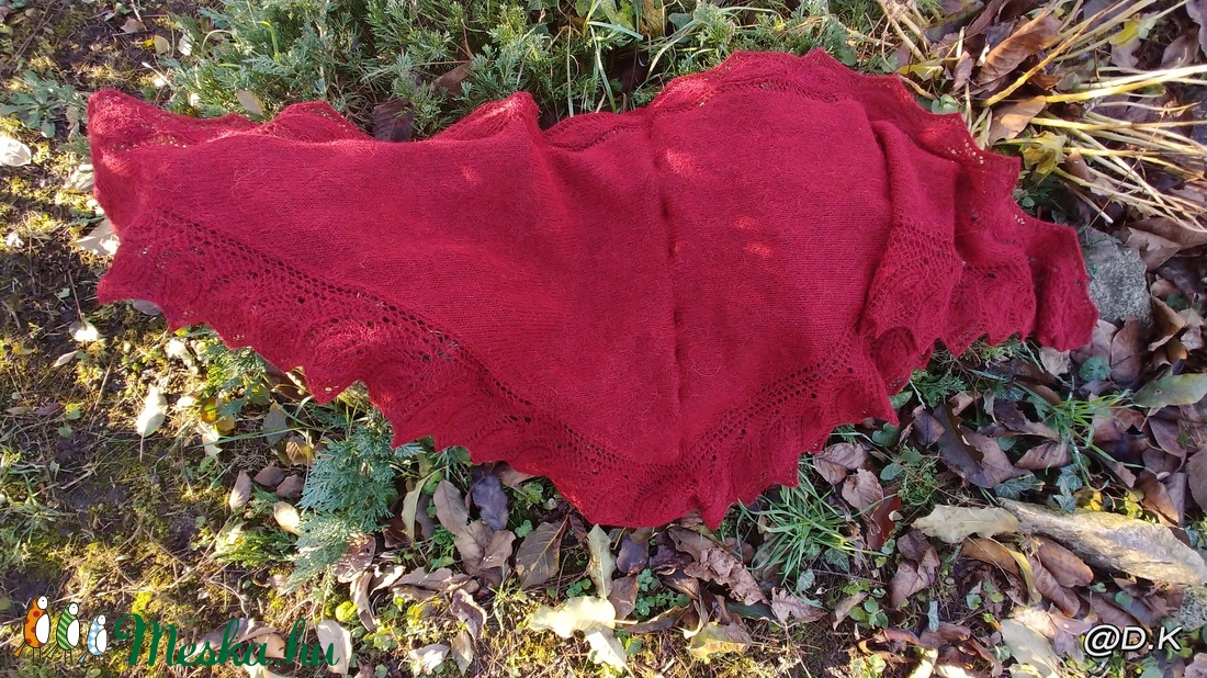 Csipke mintás kendő és sál - - Meska.hu Csipke mintás kendő és sál - - Meska.hu