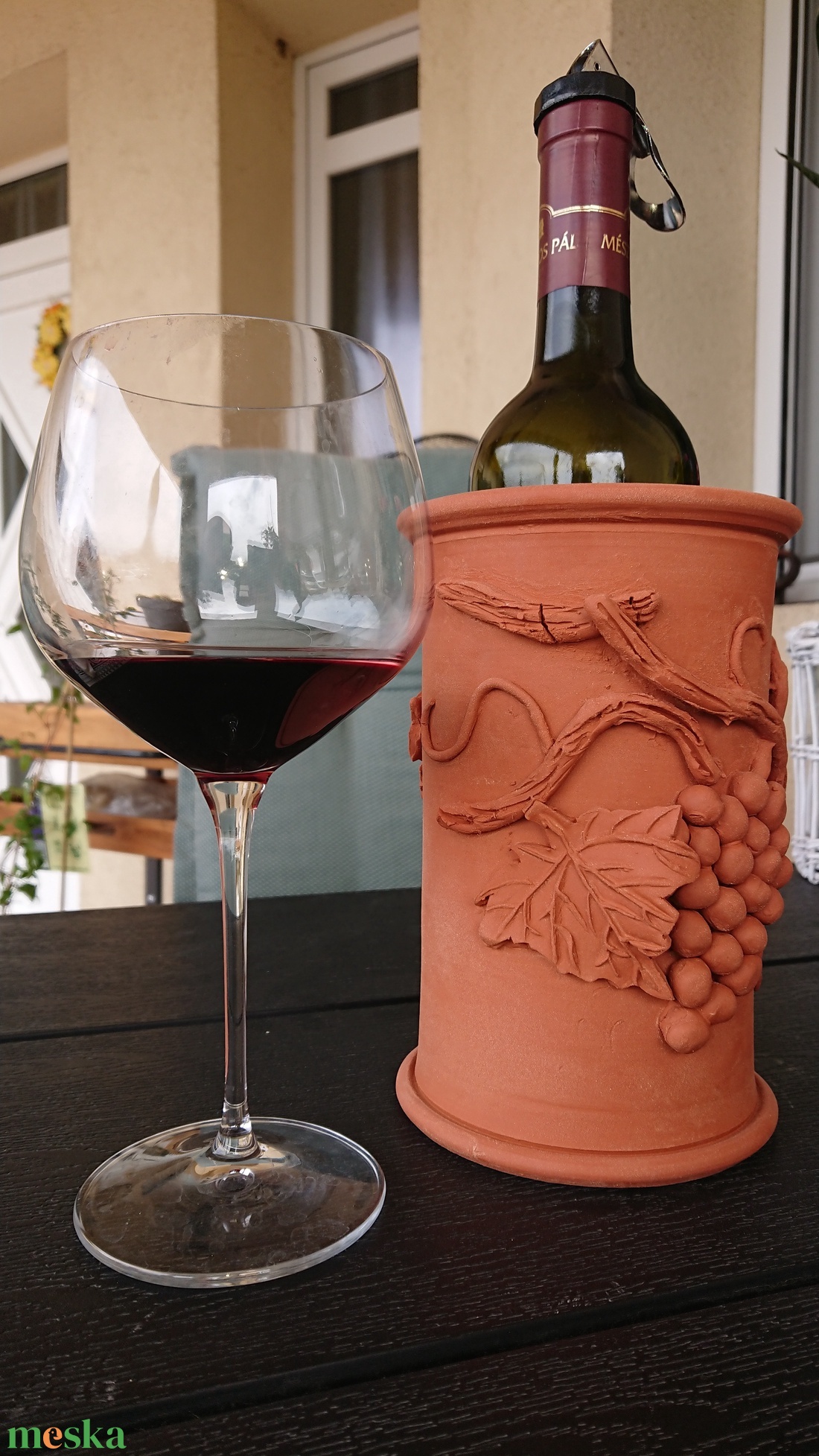 Kerámia borhűtő - művészet - szobor - kerámia - Meska.hu Kerámia borhűtő - művészet - szobor - kerámia - Meska.hu