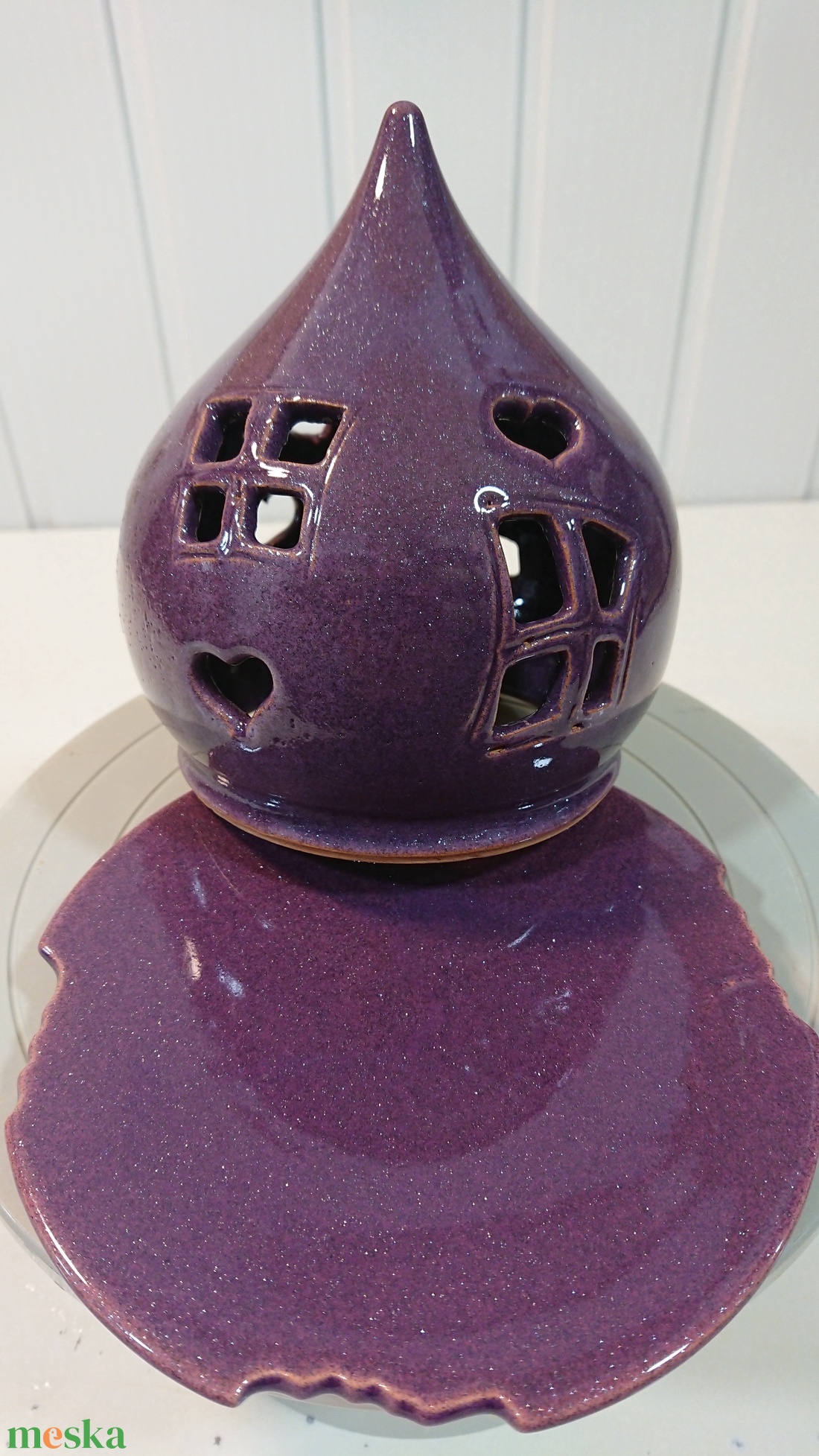 Kerámia mécsestartó - művészet - szobor - kerámia - Meska.hu Kerámia mécsestartó - művészet - szobor - kerámia - Meska.hu
