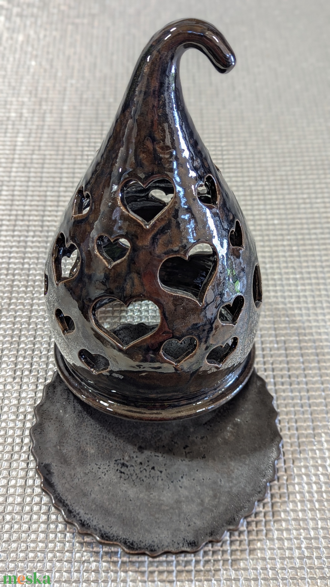 Kerámia mécsestartó - művészet - szobor - kerámia - Meska.hu Kerámia mécsestartó - művészet - szobor - kerámia - Meska.hu