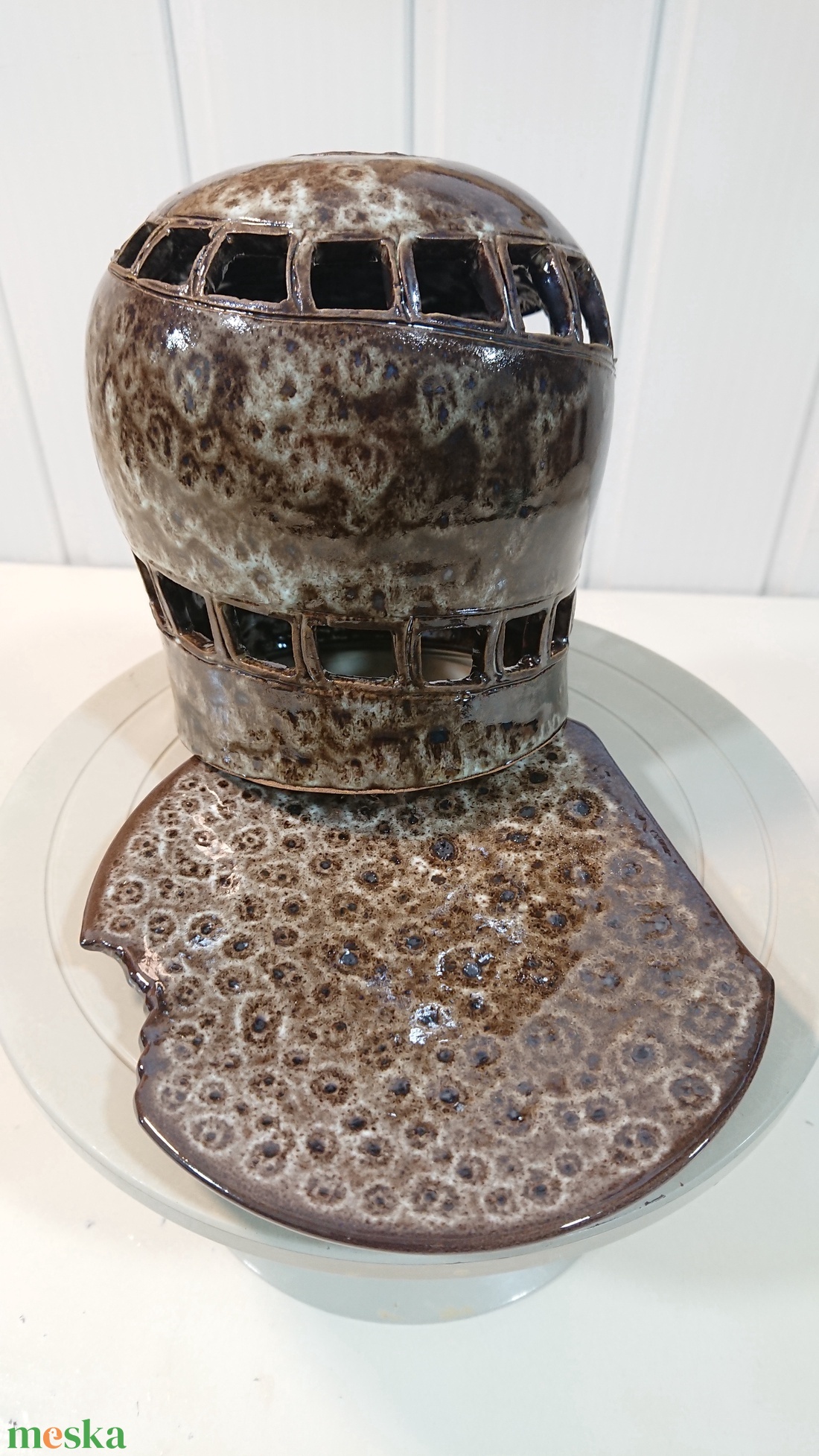 Kerámia mécsestartó - művészet - szobor - kerámia - Meska.hu Kerámia mécsestartó - művészet - szobor - kerámia - Meska.hu